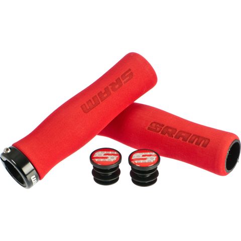Sram SRAM Lockring Contour Foam Lenkergriffe rot / schwarz 129 mm