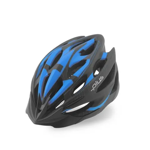 Plus Plus Bisiklet Kask Işıklı Mavi / Bisiklet