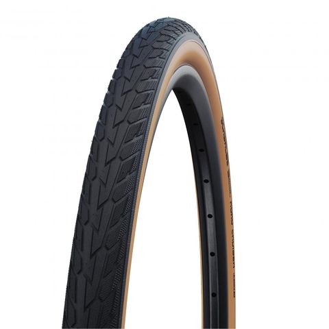 Schwalbe Schwalbe Reifen Road Cruiser 27x1.25 32-630 schwarz/beige HS484 Draht - Drahtreifen - Gumwall