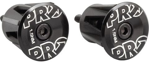 PRO PRO Aluminium Lenkerendkappe mit Nylon Expander - schwarz
