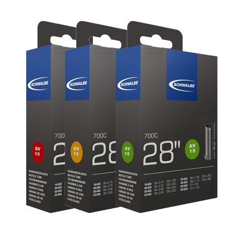 Schwalbe Schwalbe Schlauch 15 für 28 Zoll - 40 mm Autoventil