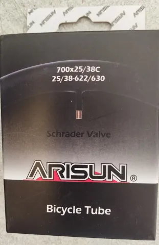 Arisun Arisun İç Lastik 700*25/38C Otomobil Sibop 48mm