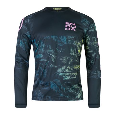 Endura Endura Tropical Print LTD (langarm) - Grau S