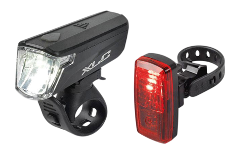 XLC XLC Capella CL-S20 Verlichtingsset StVZO zwart/rood