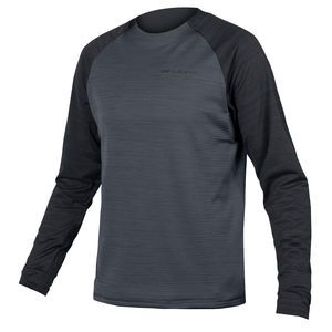 Endura ENDURA SingleTrack Fleece MTB Fietsshirt Lange Mouwen Zwart Heren