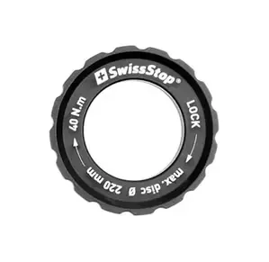 SwissStop SWISSSTOP Centerlock Lockring 220mm Max